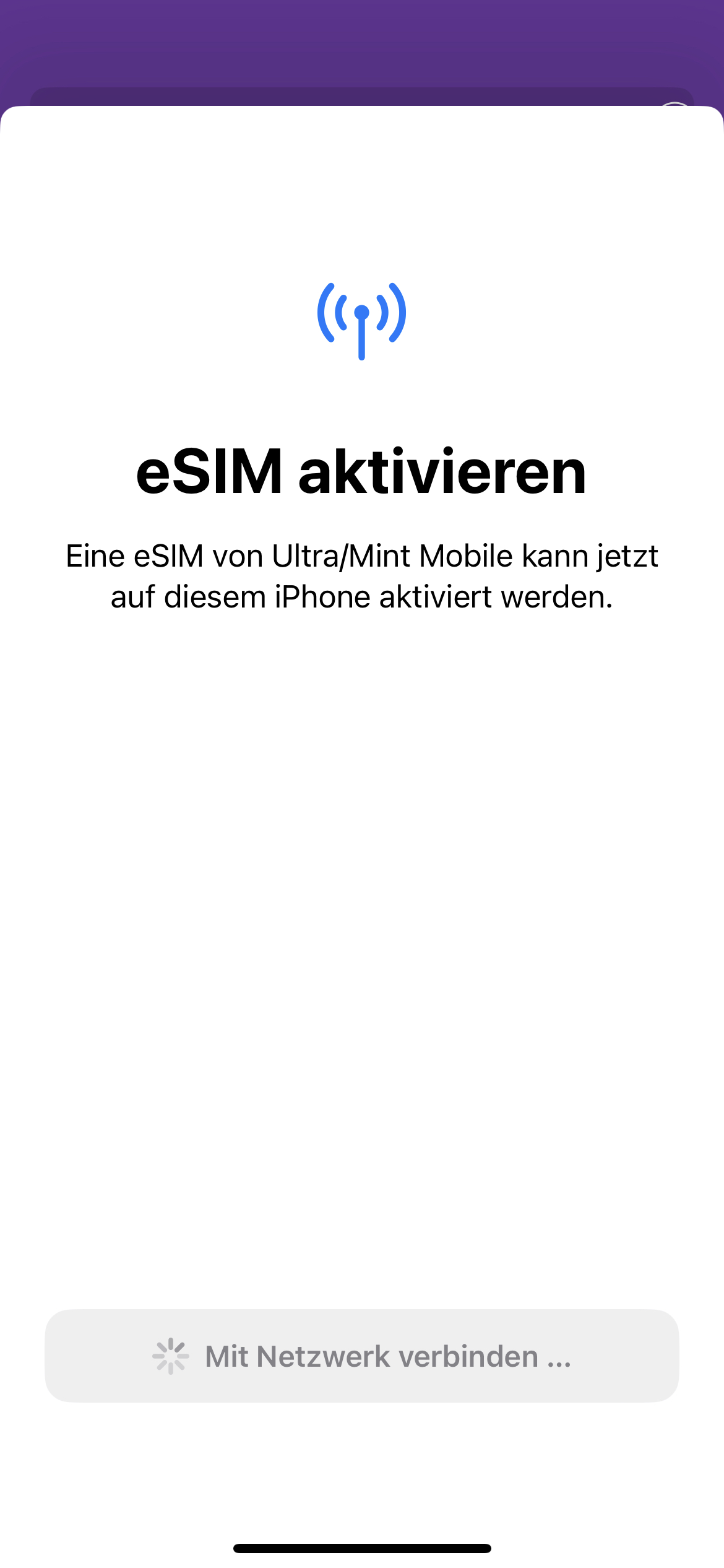 Ultra Mobile PayGo eSIMװɹ