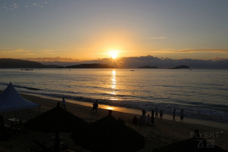 Sanya--Hilton Sanya Yalong Bay Beach Sunrise(9).JPG