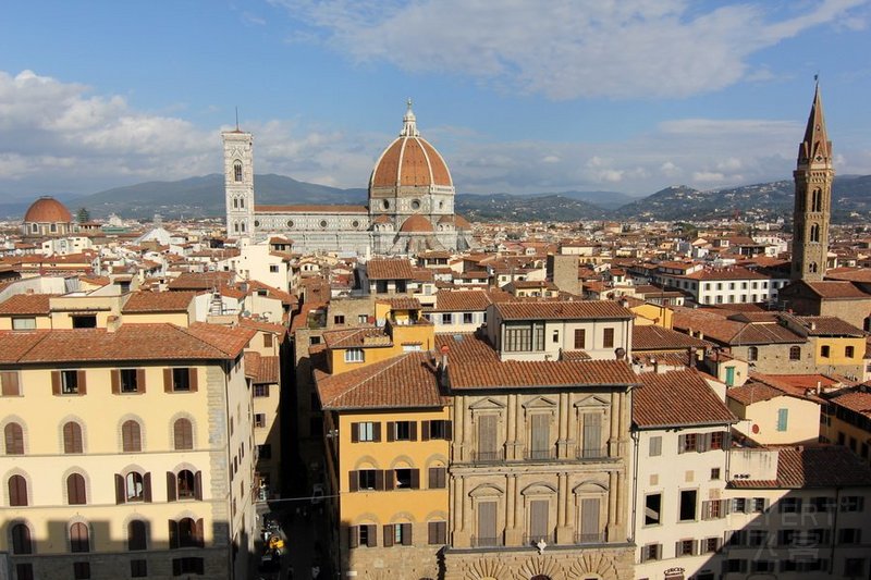 Florence--Overlook from Palazzo Vecchio Tower (11).JPG