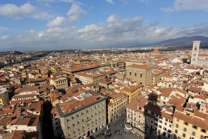 Florence--Overlook from Palazzo Vecchio Tower (5).JPG