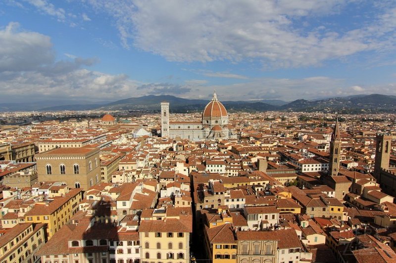 Florence--Overlook from Palazzo Vecchio Tower (1).JPG