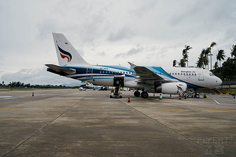 曼谷航空 | A319泰国国内/国际短途经济舱 | BKK - USM - SIN | 飞行报告