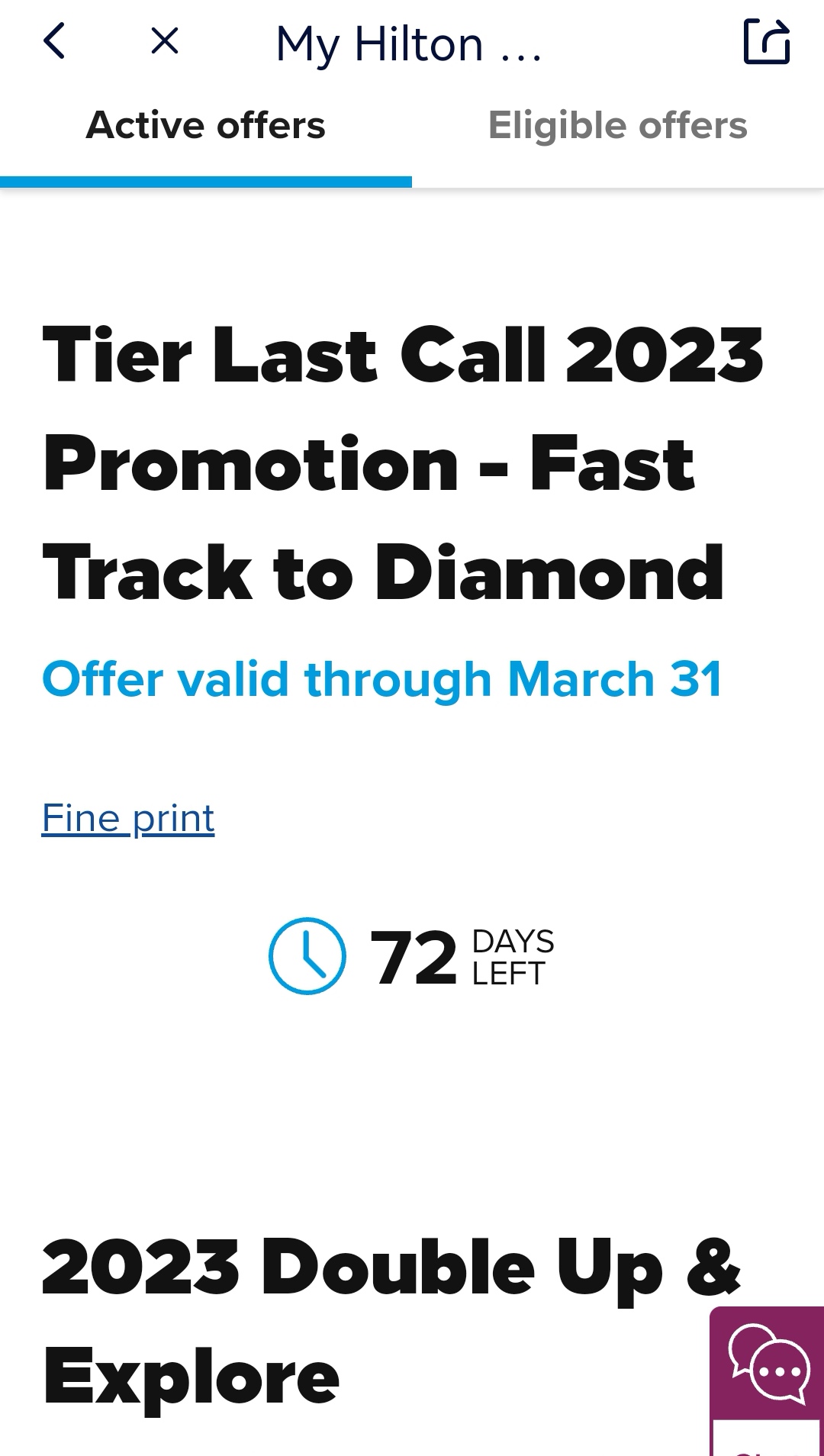 Tier Last Call 2023 Promotion