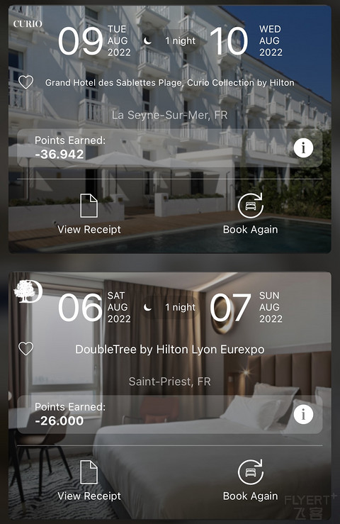 完美体验Amex US
Hilton 36万Points开卡礼