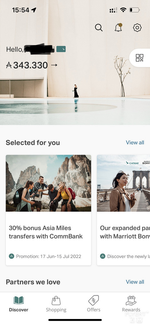 完美体验Amex US
Hilton 36万Points开卡礼
