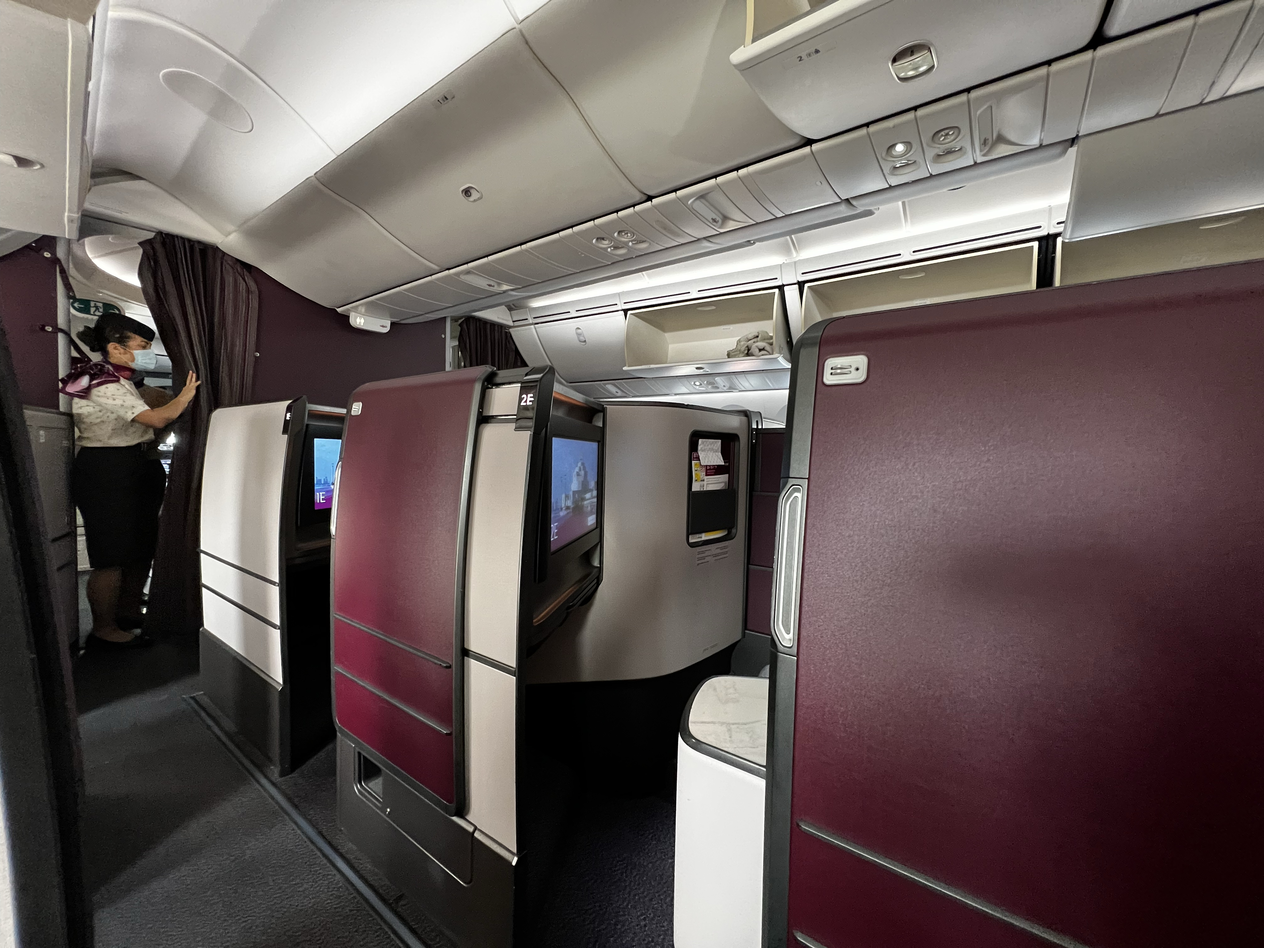 Qatar Airways_ Qsuite |Barcelona¡{-Doha-DenpasarQu