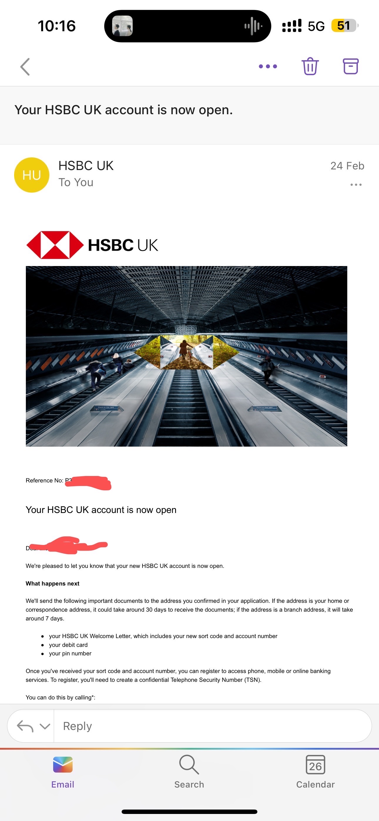 HSBC UK is Now Open