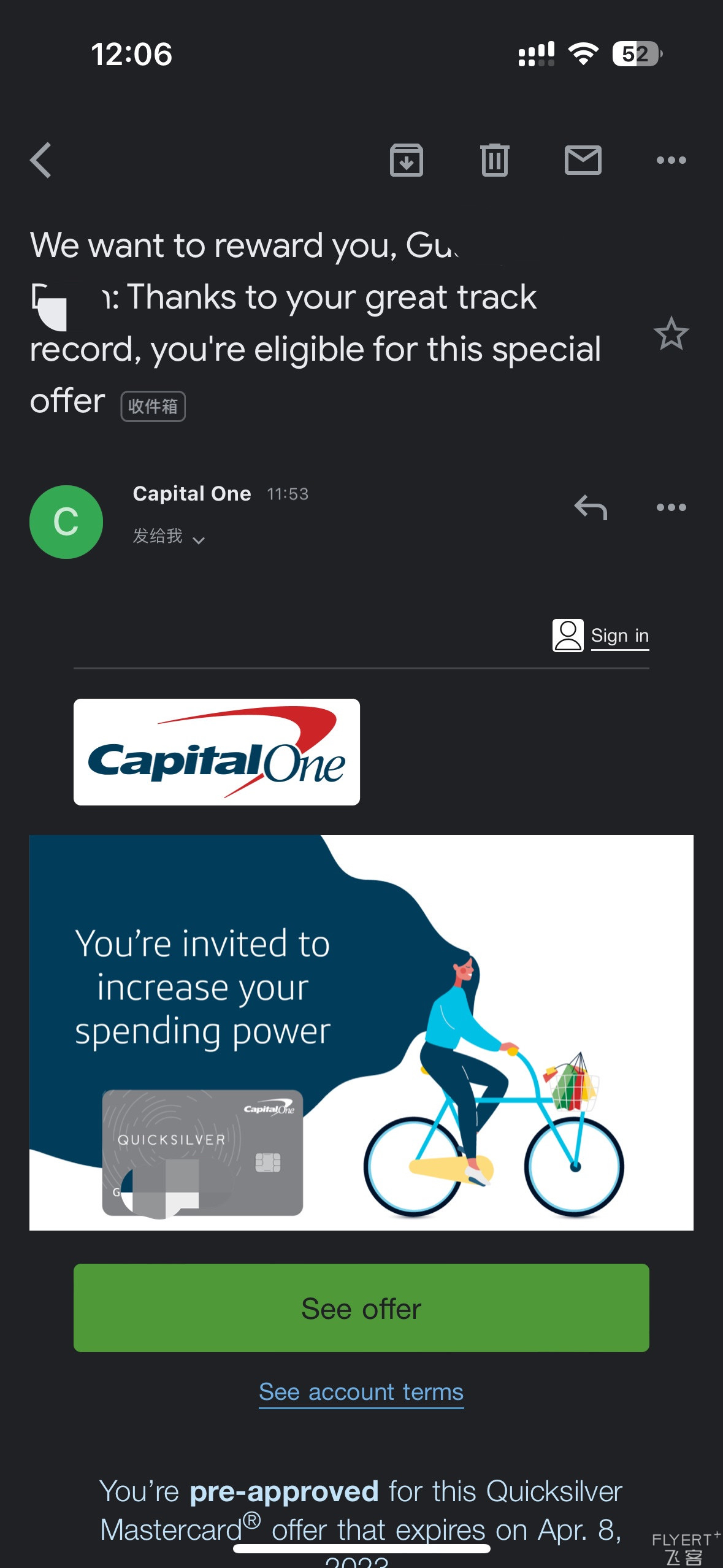 Capital One Quicksilver ÿ
ʼ