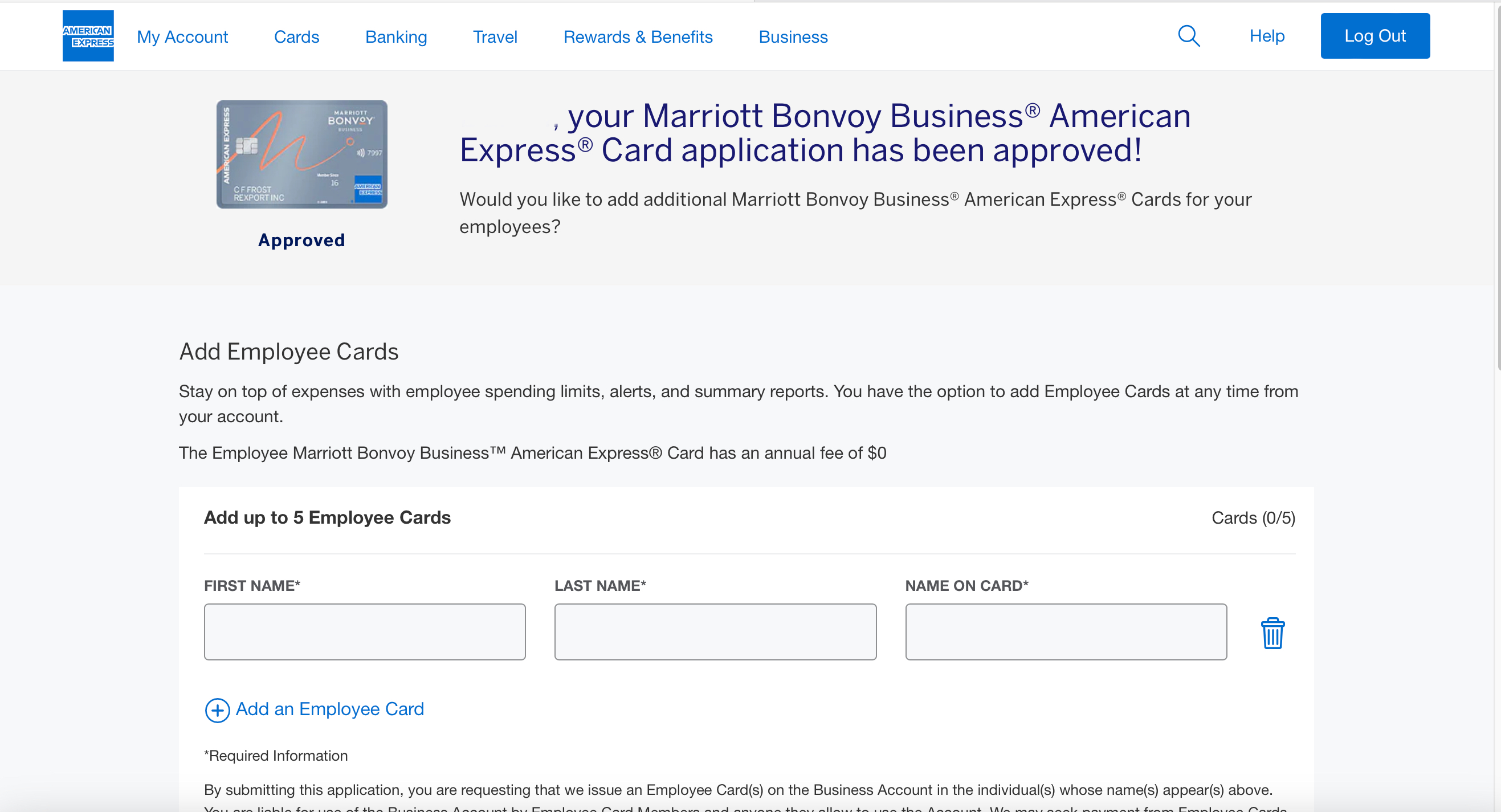 AmEx Marriott Bonvoy Business ҵÿ125k ع