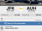 ºEY100ŦԼ-ձ <em>Etihad</em> A351 JFK-AUH Business Class