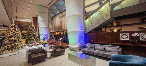 【城核市府大院侧，旧楼焕装新风格】多伦多：希尔顿酒店入住体验