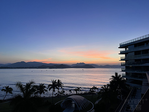 一山一海山海天的日出，记三亚山海天JW万豪酒店海洋景观大床房