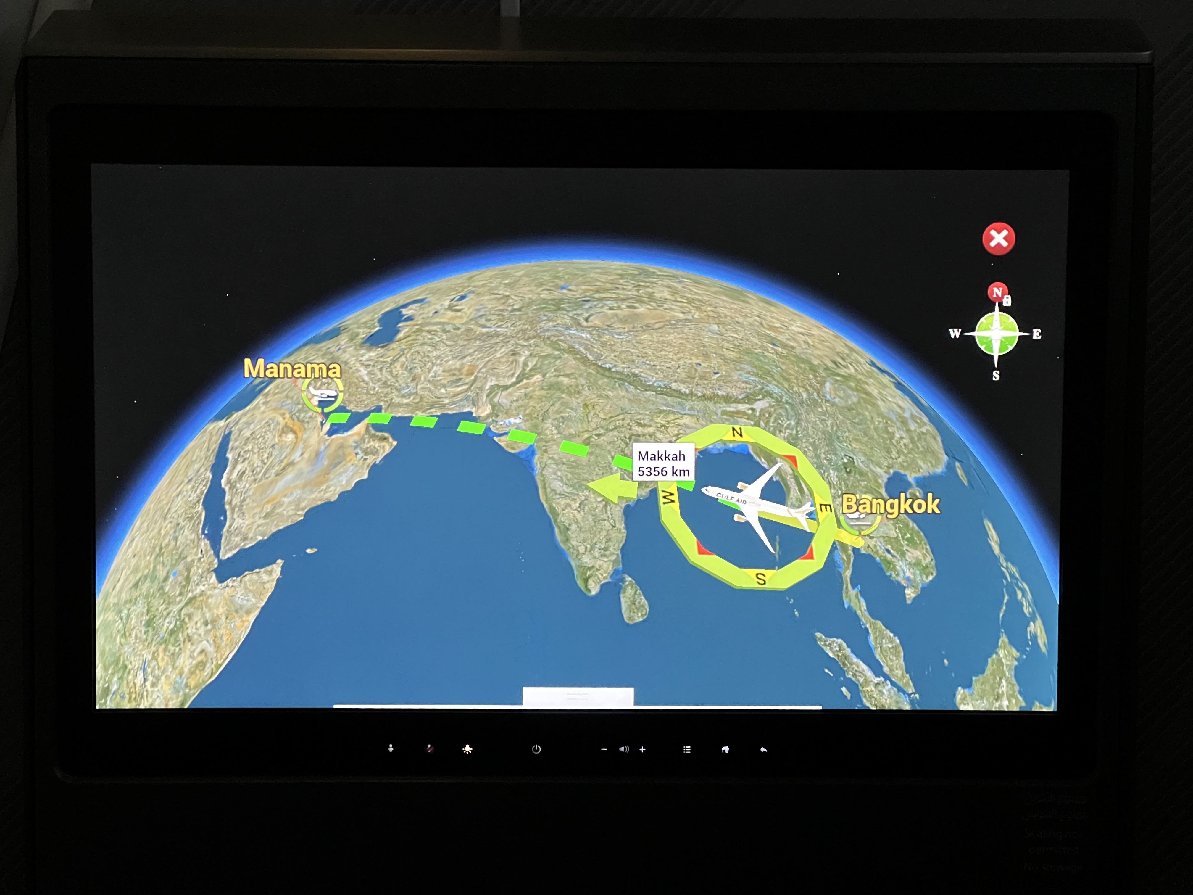 庽 GF151 BKK- BAH - Falcon Gold (Business Class) B789