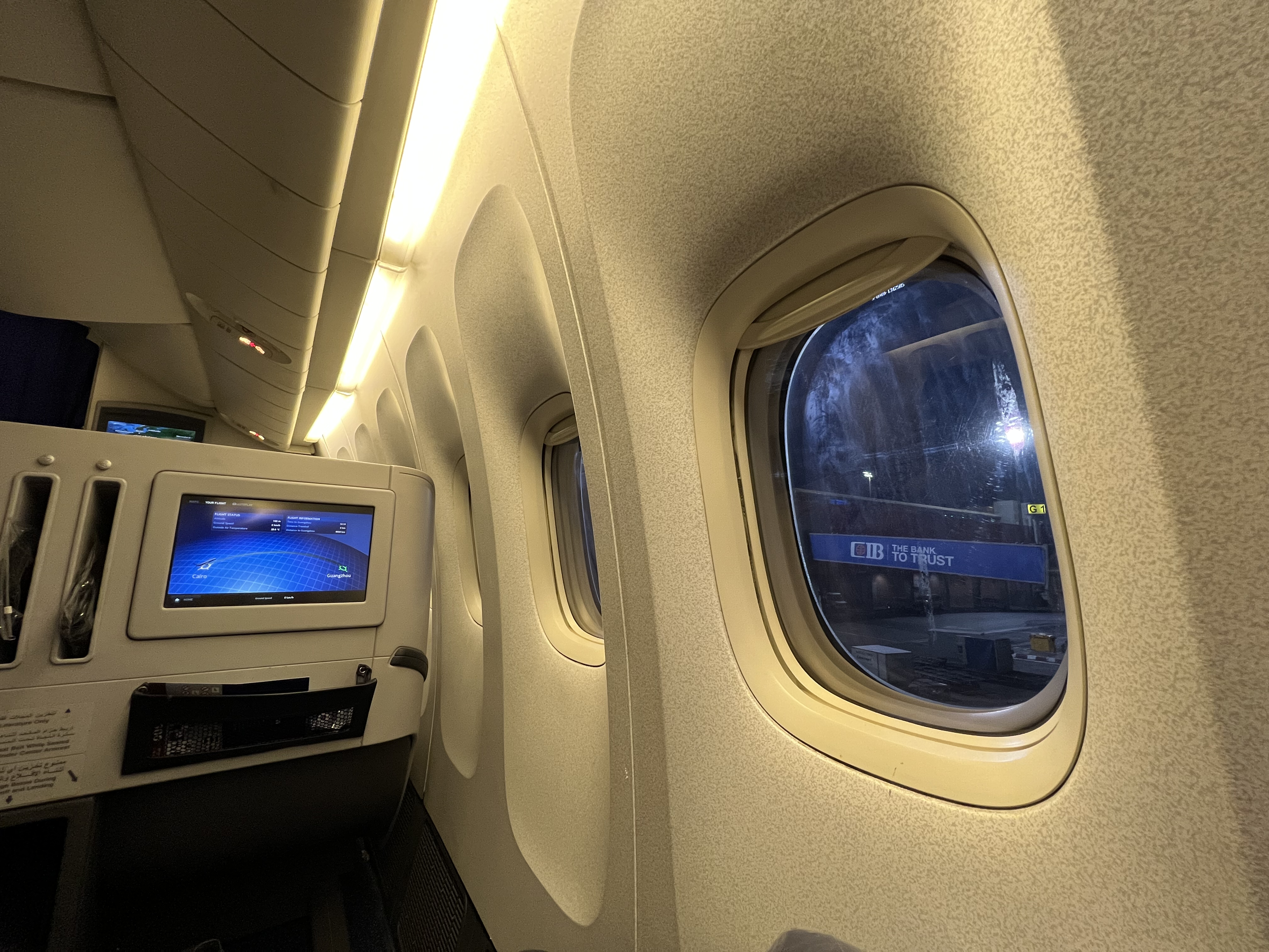  MS958 CAI-CAN - Business Class B777-300