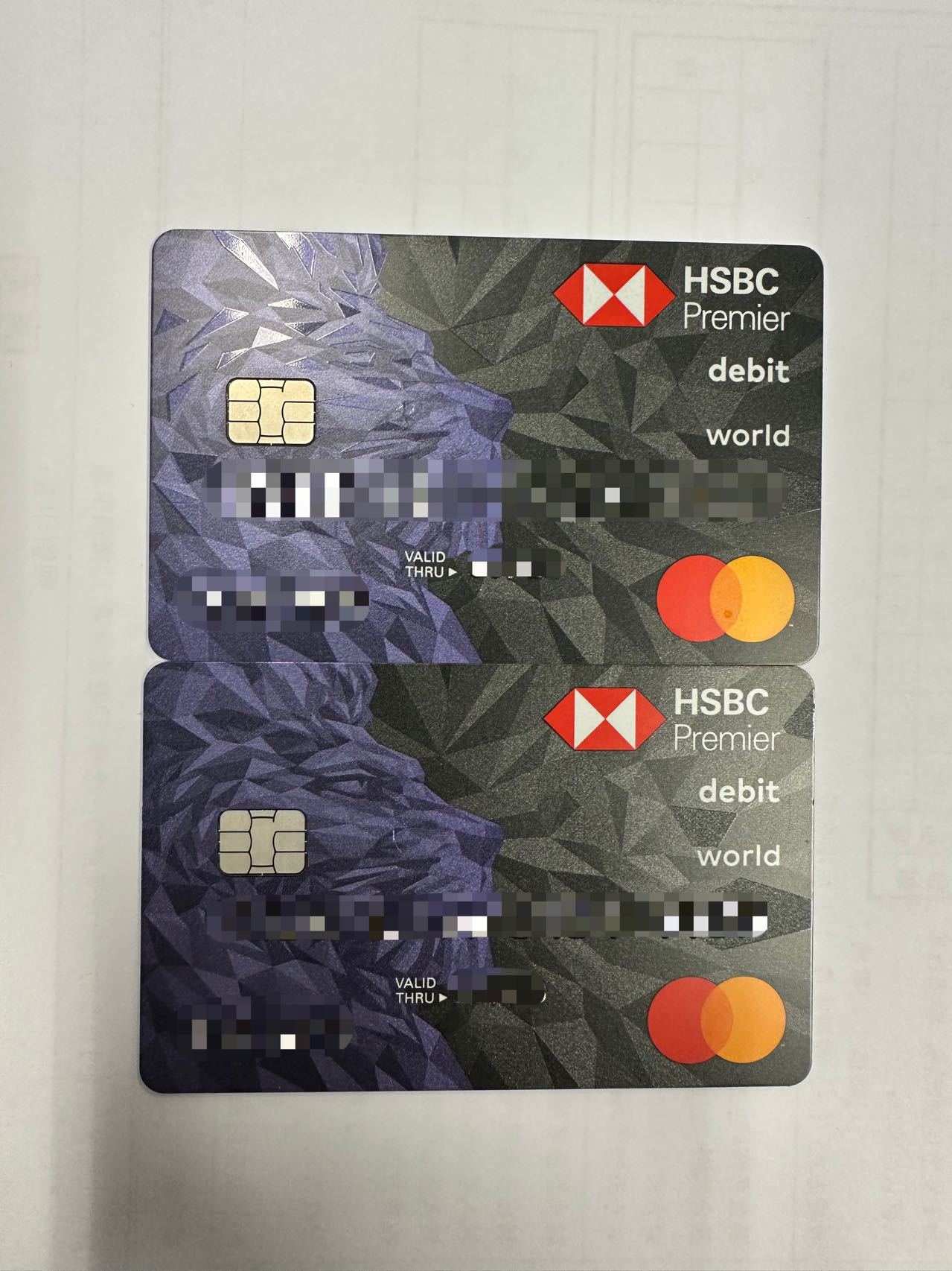 HSBC us debit card