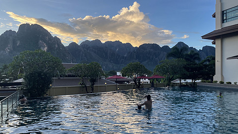 老挝万荣我住在阿玛瑞酒店