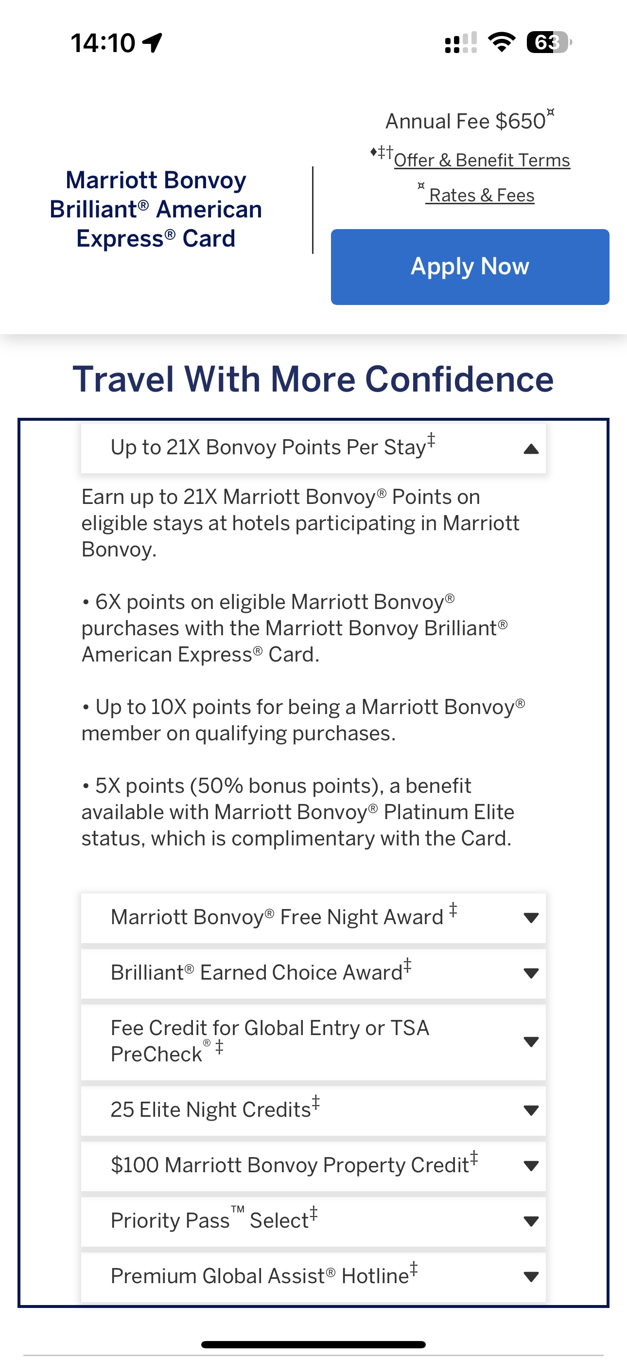 ͨ- Marriott Bonvoy American Express Card