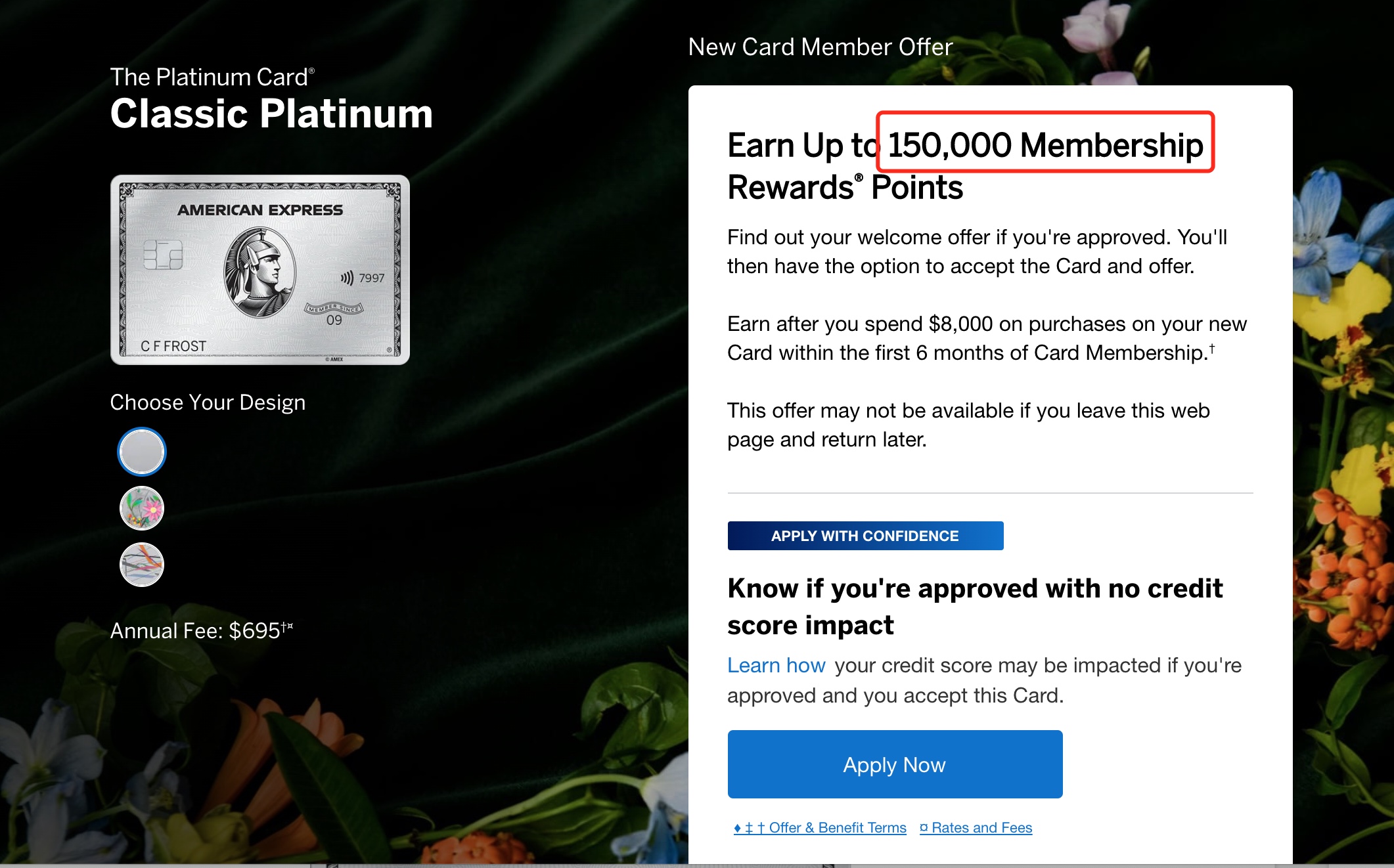 Amex Platinumoffer