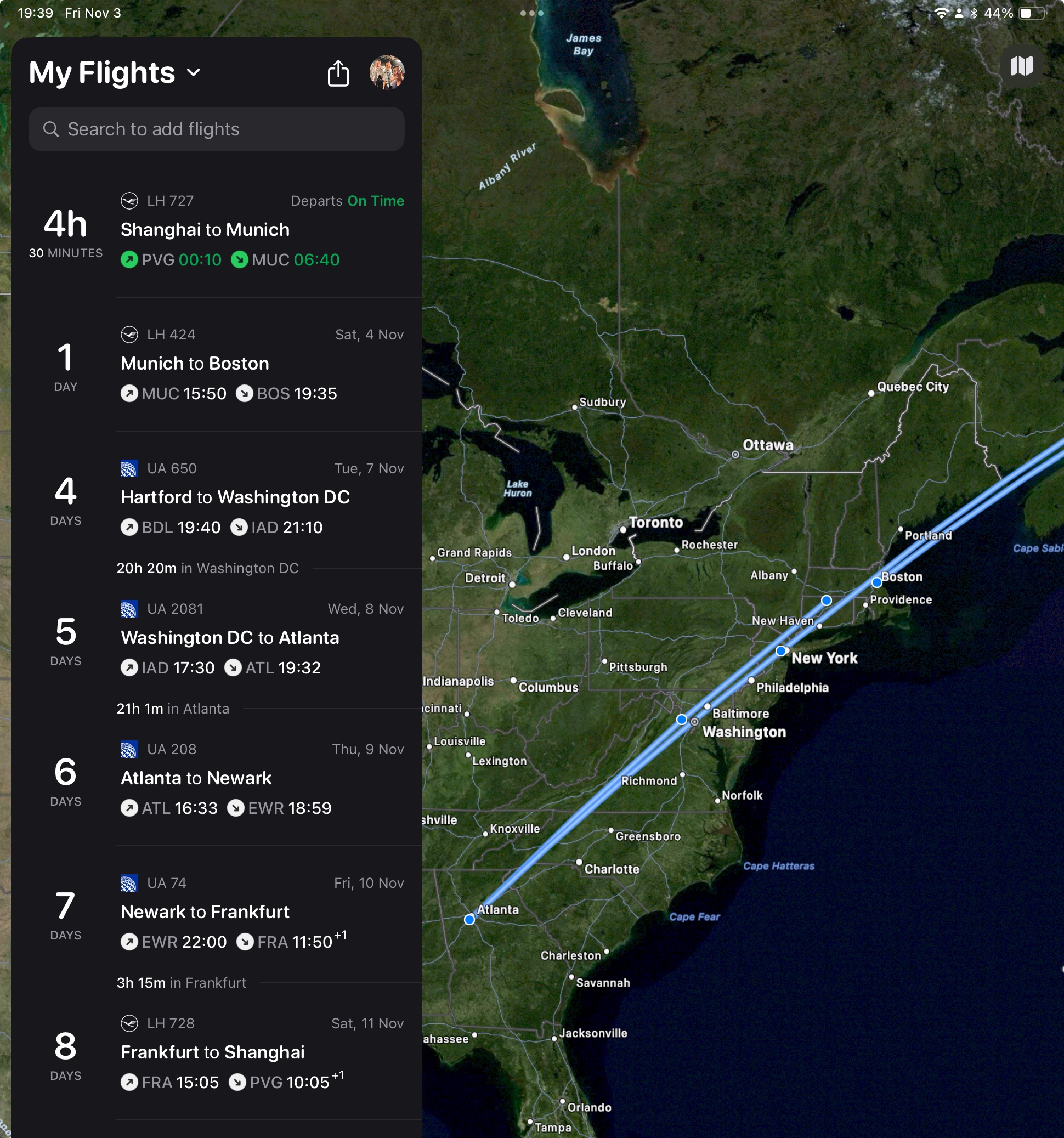 һ ճ  ٷEWR-FRA-PVG 767 Polaris ɯ747ͷȲ