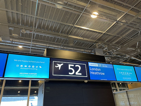 芬兰航空A350短途商务舱:赫尔辛基HEL-伦敦希思罗LHR