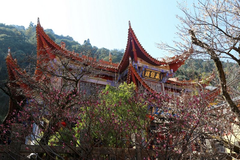 Kunming--West Mountain and Dianchi Lake Huating Temple (20).JPG