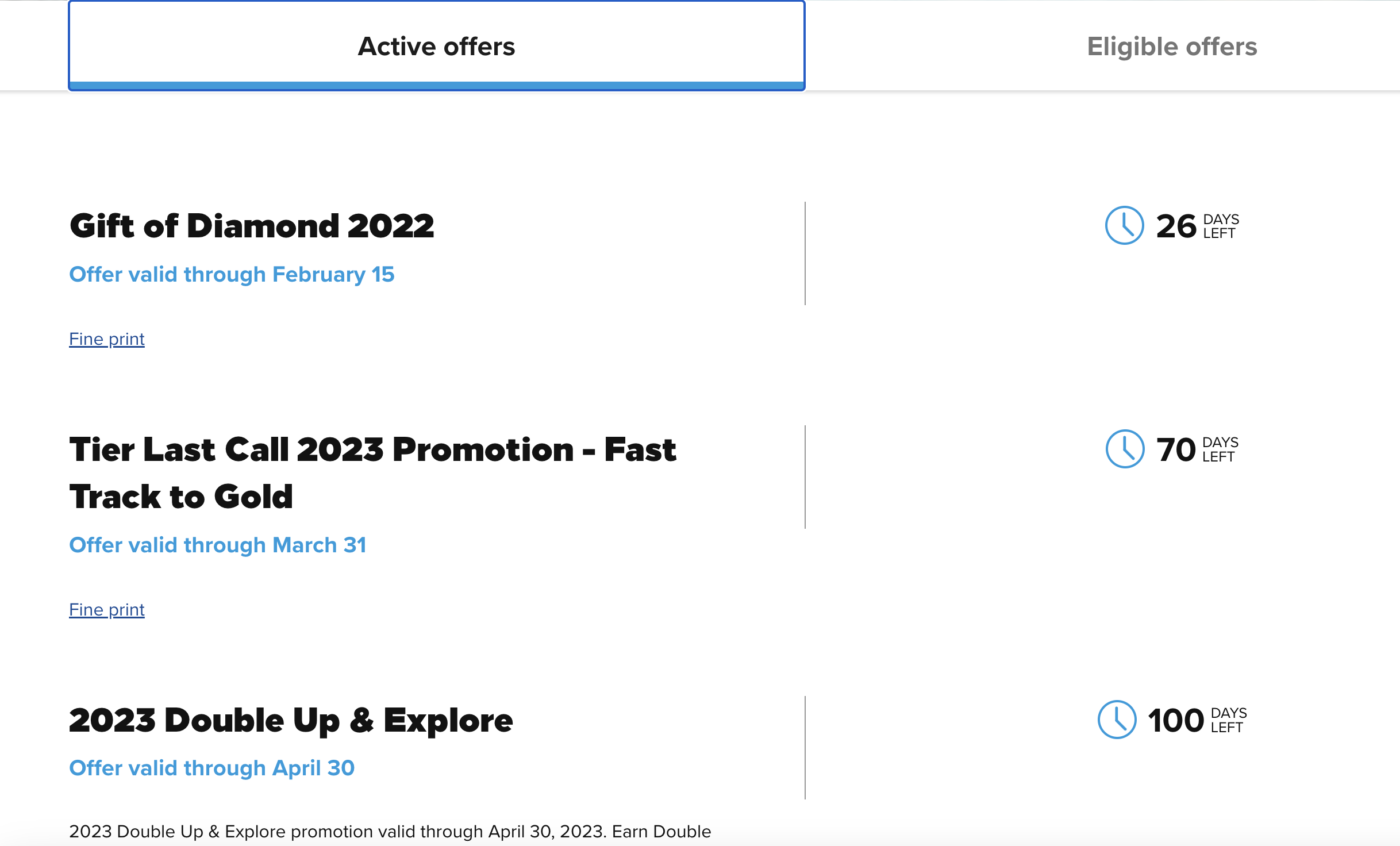 Tier Last Call 2023 Promotion