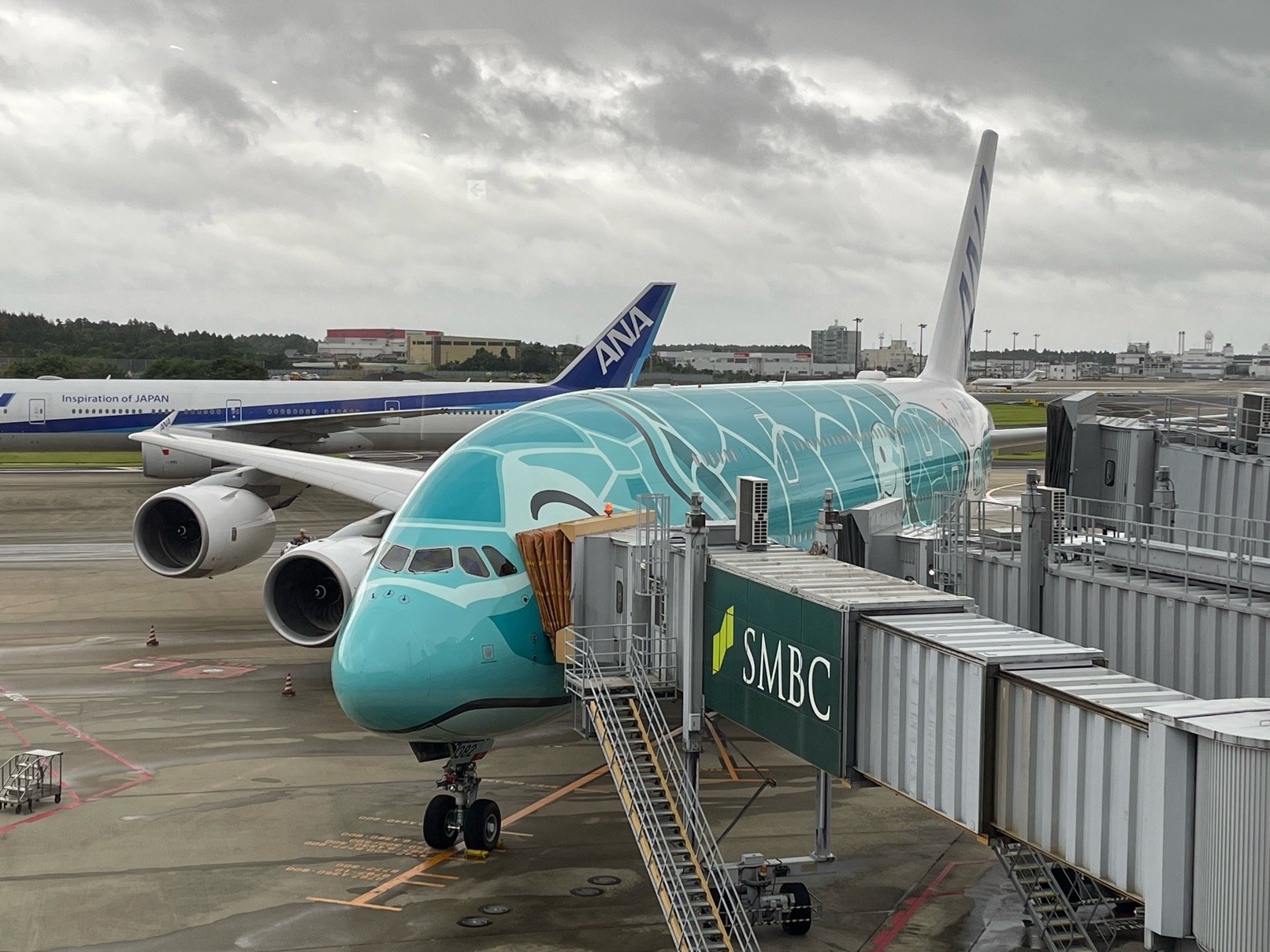 ȫտANA NH184 A380 ͷȲ -̴ɽ NRT-HNL