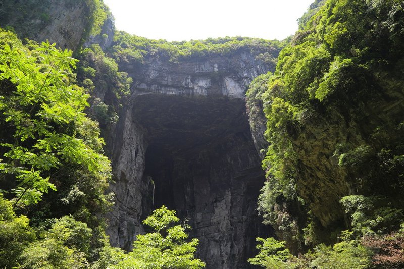 Wulong--Three Natural Bridges and Longshuixia Gorge (12).JPG