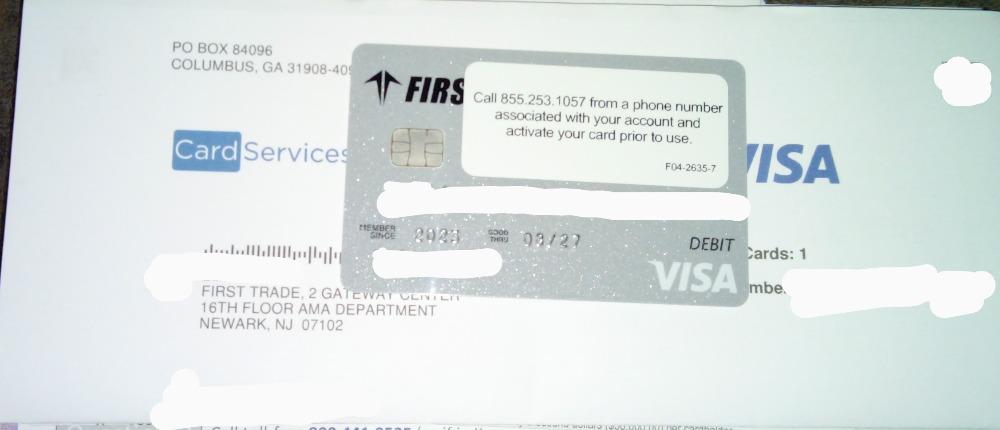 Firstrade һ֤ȯ ֽ˻ Visa Debit Card