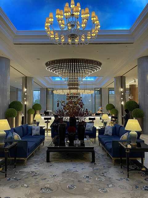 杭州绿城尊蓝钱江豪华精选酒店（小白金的270度江景房升级）