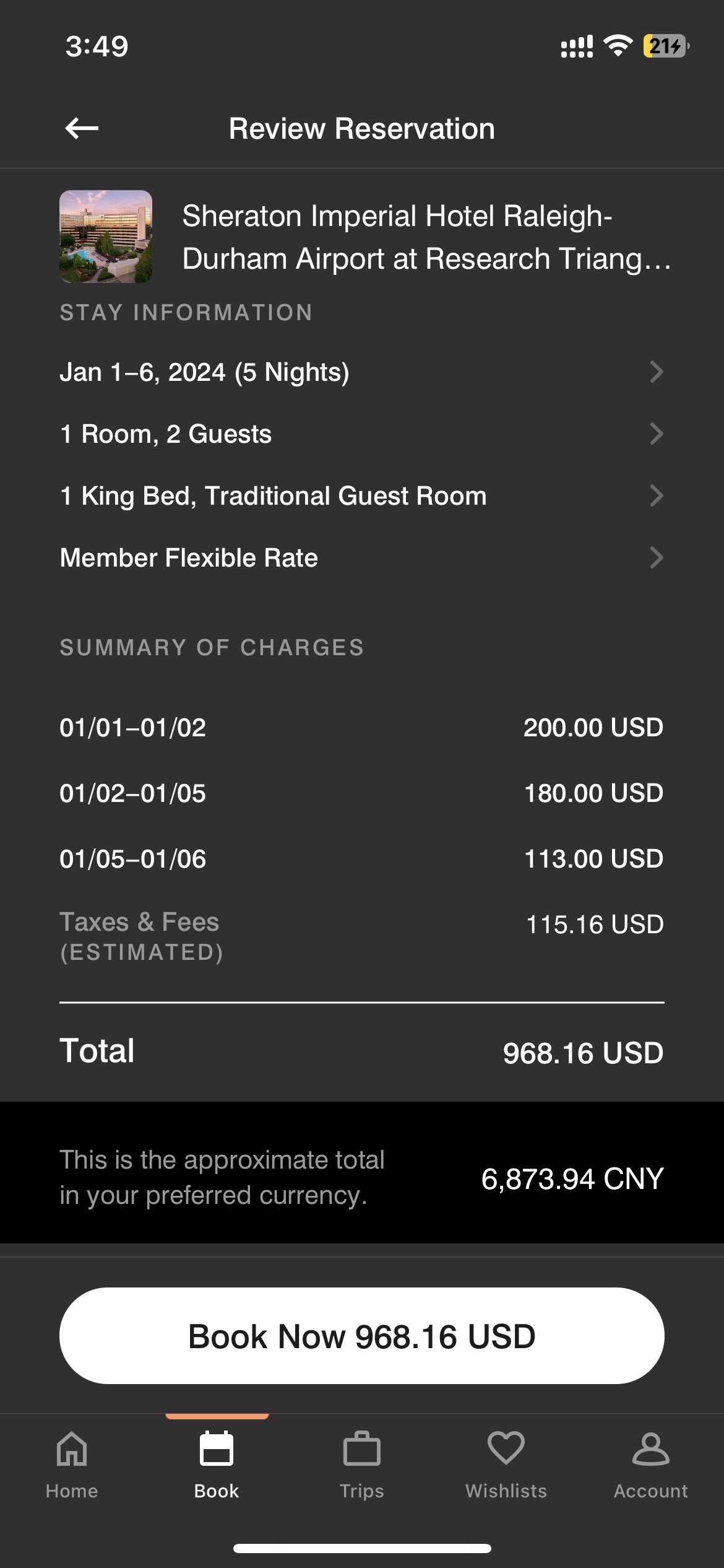 Sheraton Imperial Hotel Raleigh-Durham Airport о԰ϲǾƵ׷ Report