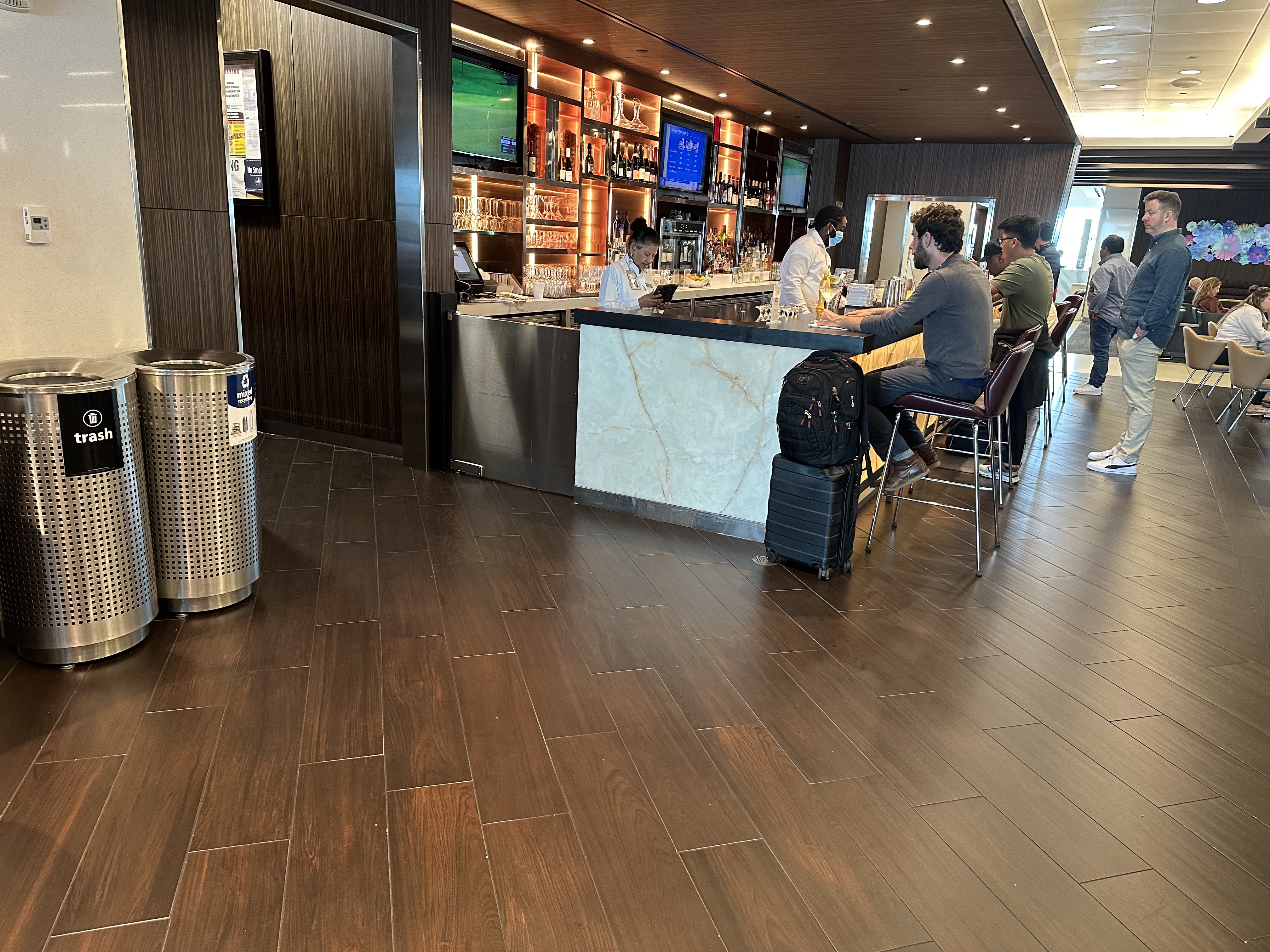 纽约JFK T4达美sky club体验