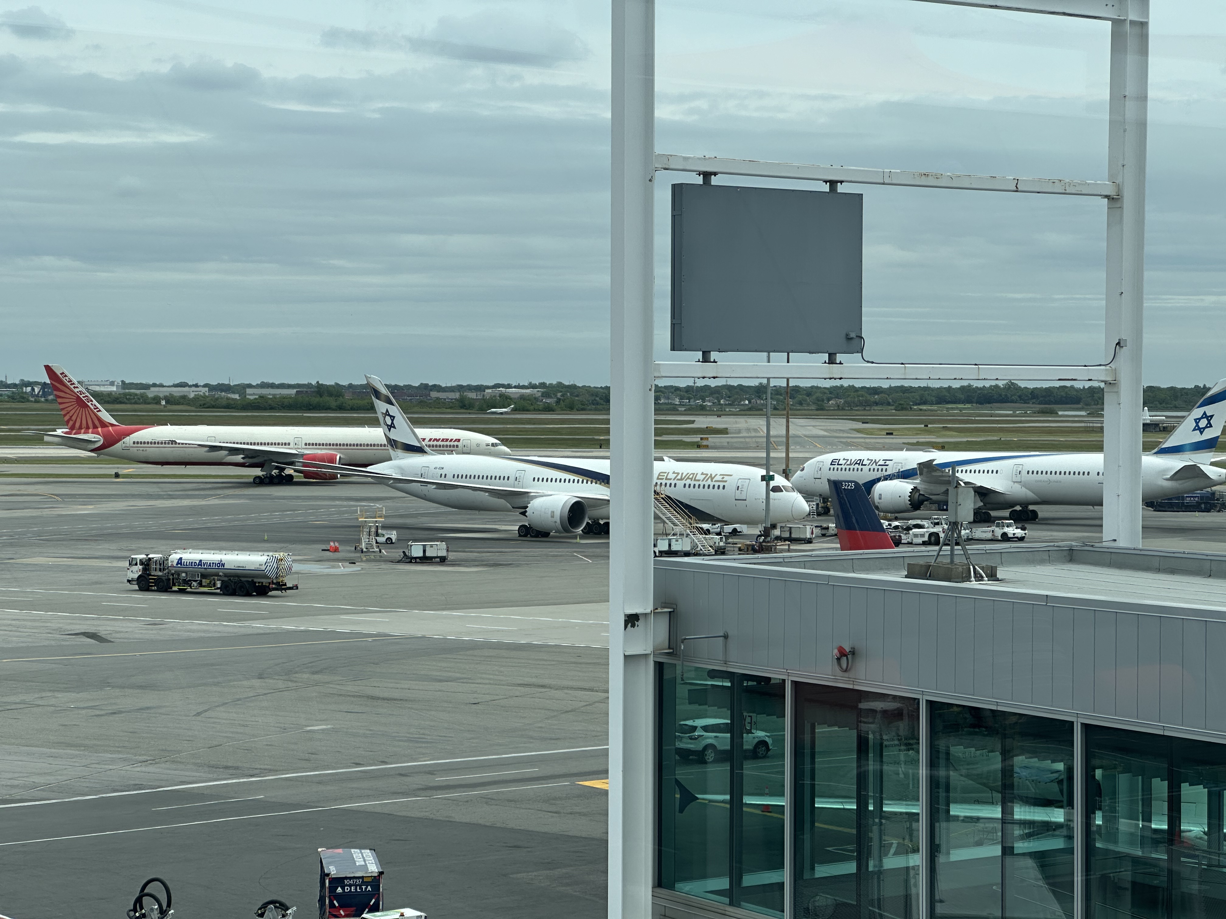 纽约JFK T4达美sky club体验