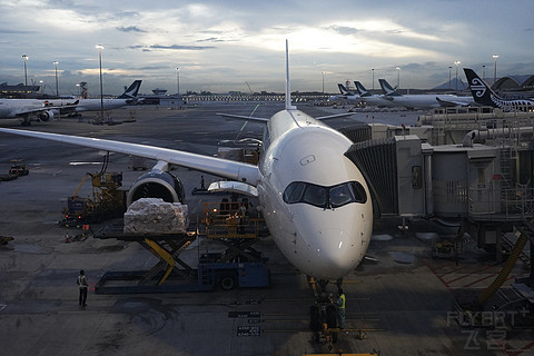 港台线“新兴势力”星宇航空A350经济舱飞行体验，香港国际HKG-台湾桃园TPE