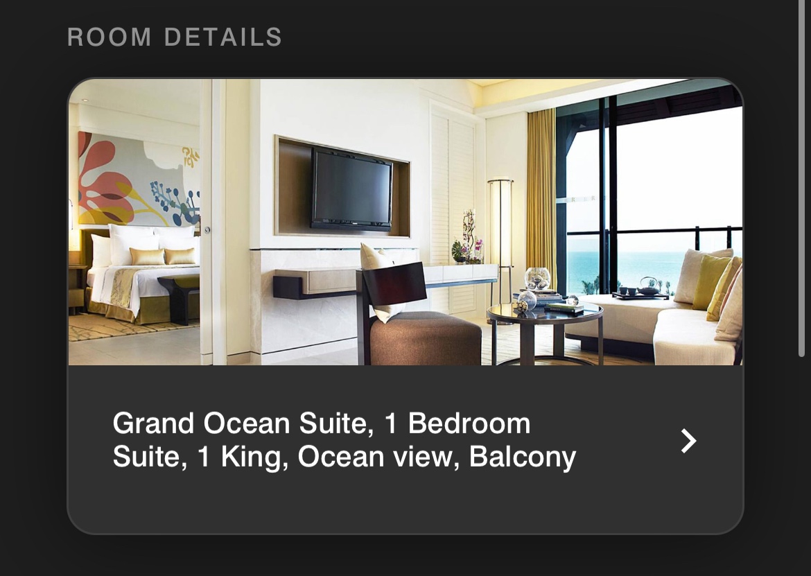 ǺGrand ocean suite