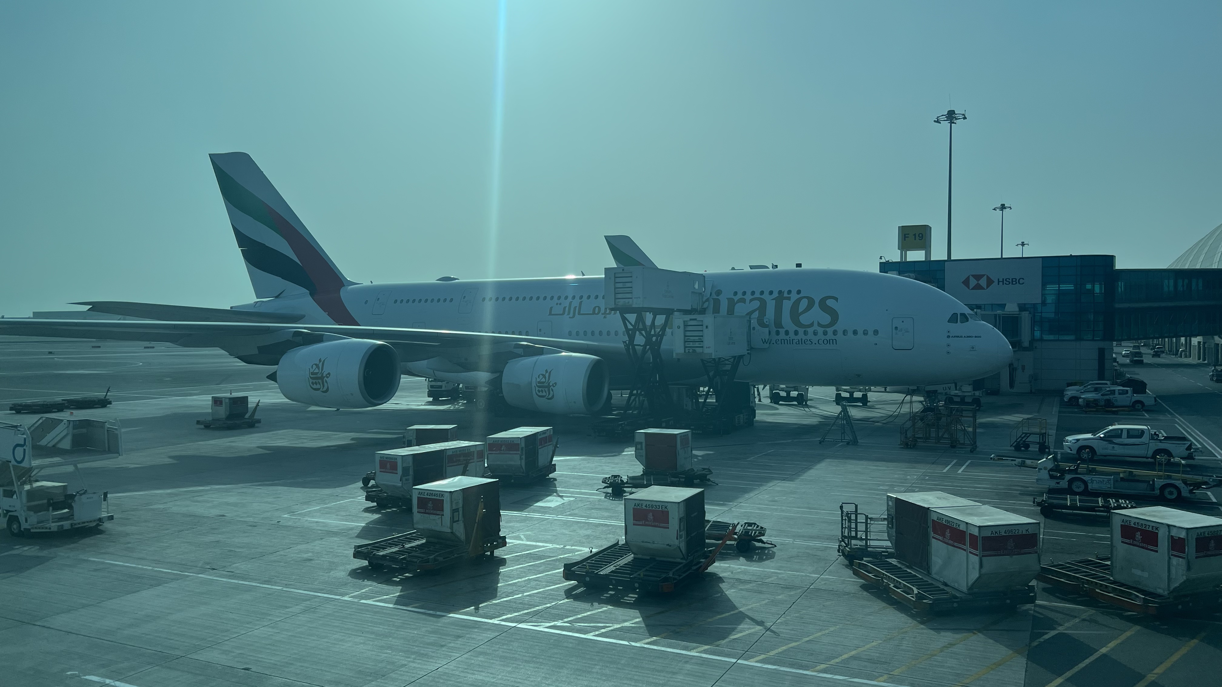 ҮϲA380 EK201 DXB-JFK 