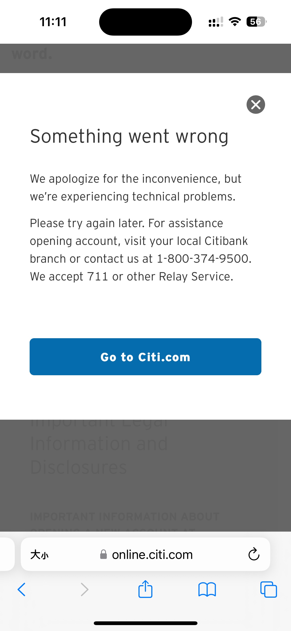 Citi us checking ûгɹİ