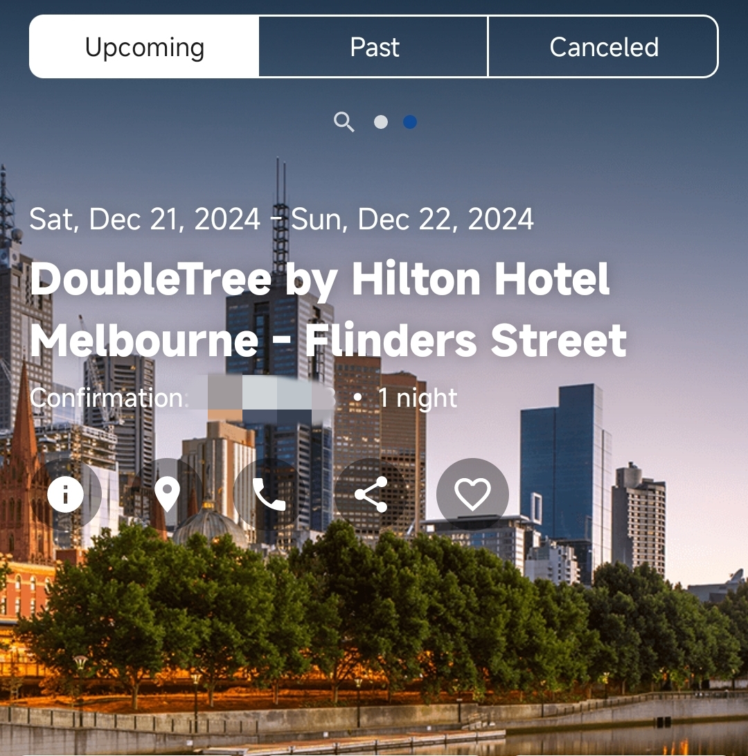 #Hilton˵ټ#īֵ½ϣ Double Tree By Hilton- Flinders St.