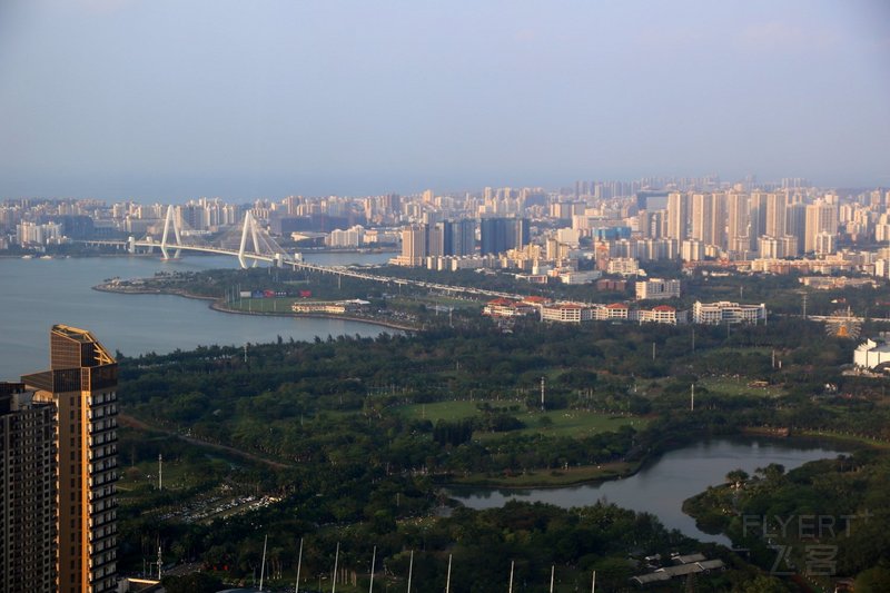 Haikou--Hilton Haikou Blu Bar View (16).JPG