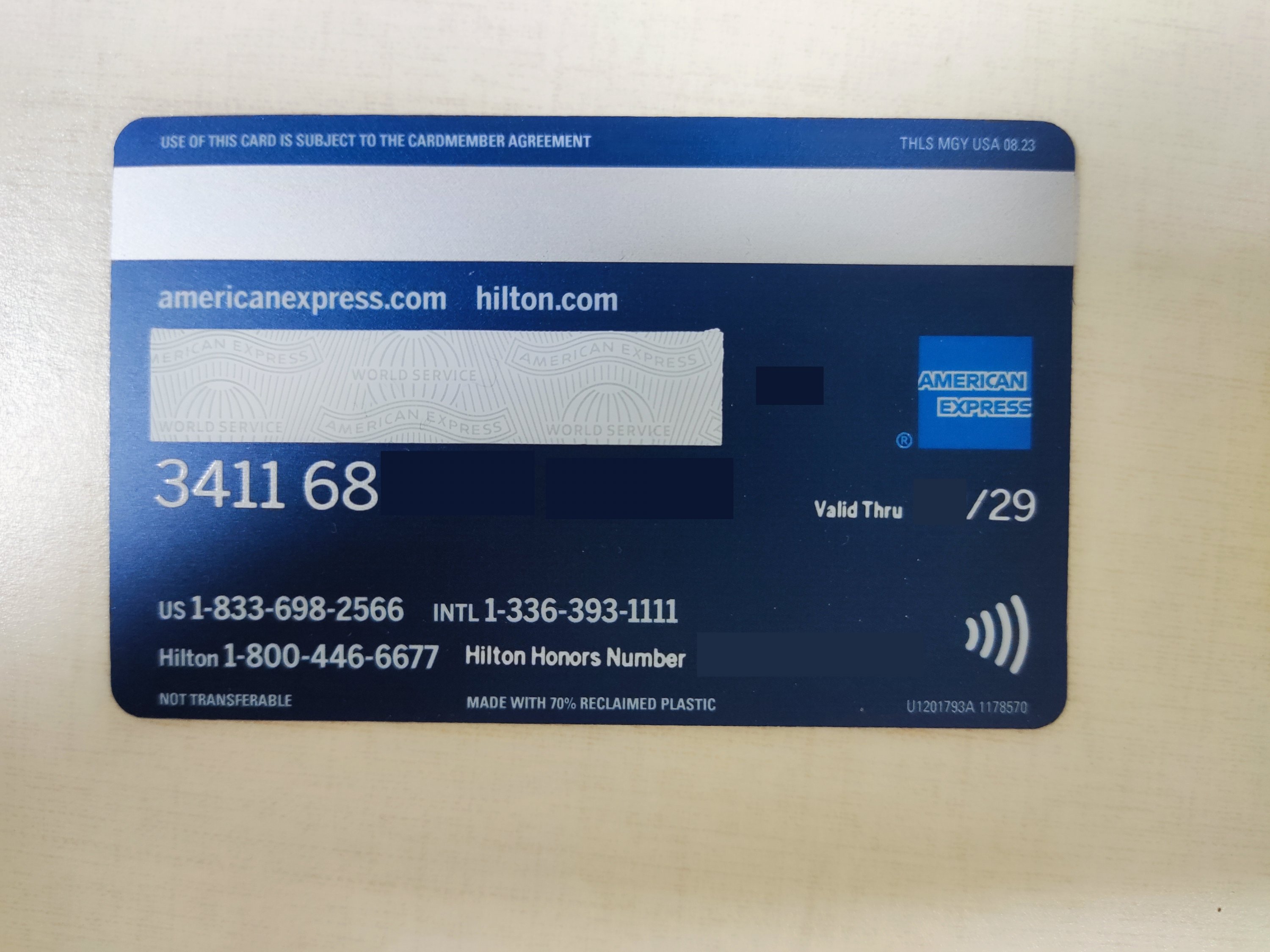 ƾAmEx Hilton SurpassС