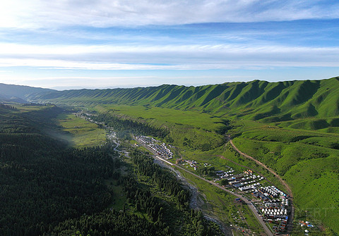 60天新疆大环线！Day28：历经山河，恰西值得！过恰甫其海，宿恰西房车营地