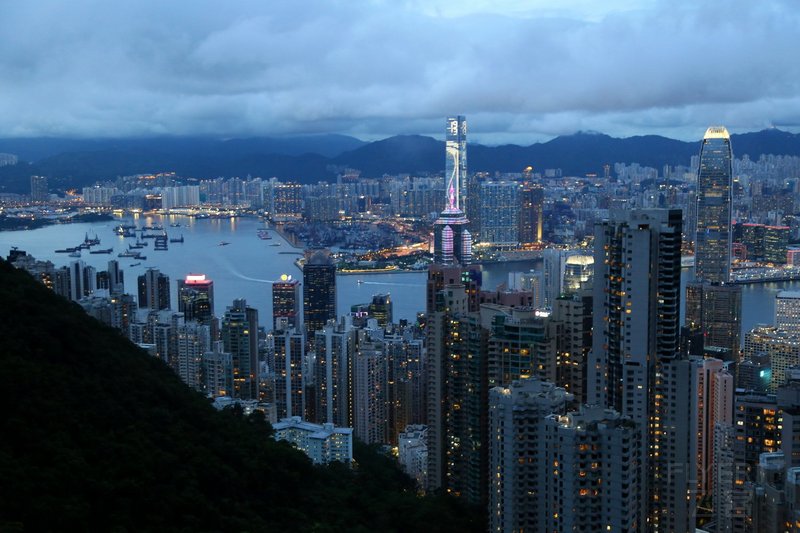 Hong Kong--Overview from Taipin Mountain (12).JPG