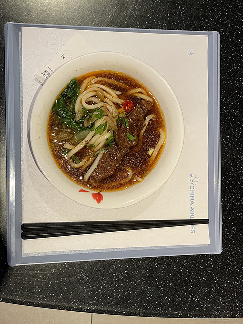 华航商务舱初体验ICN-TPE-JFK