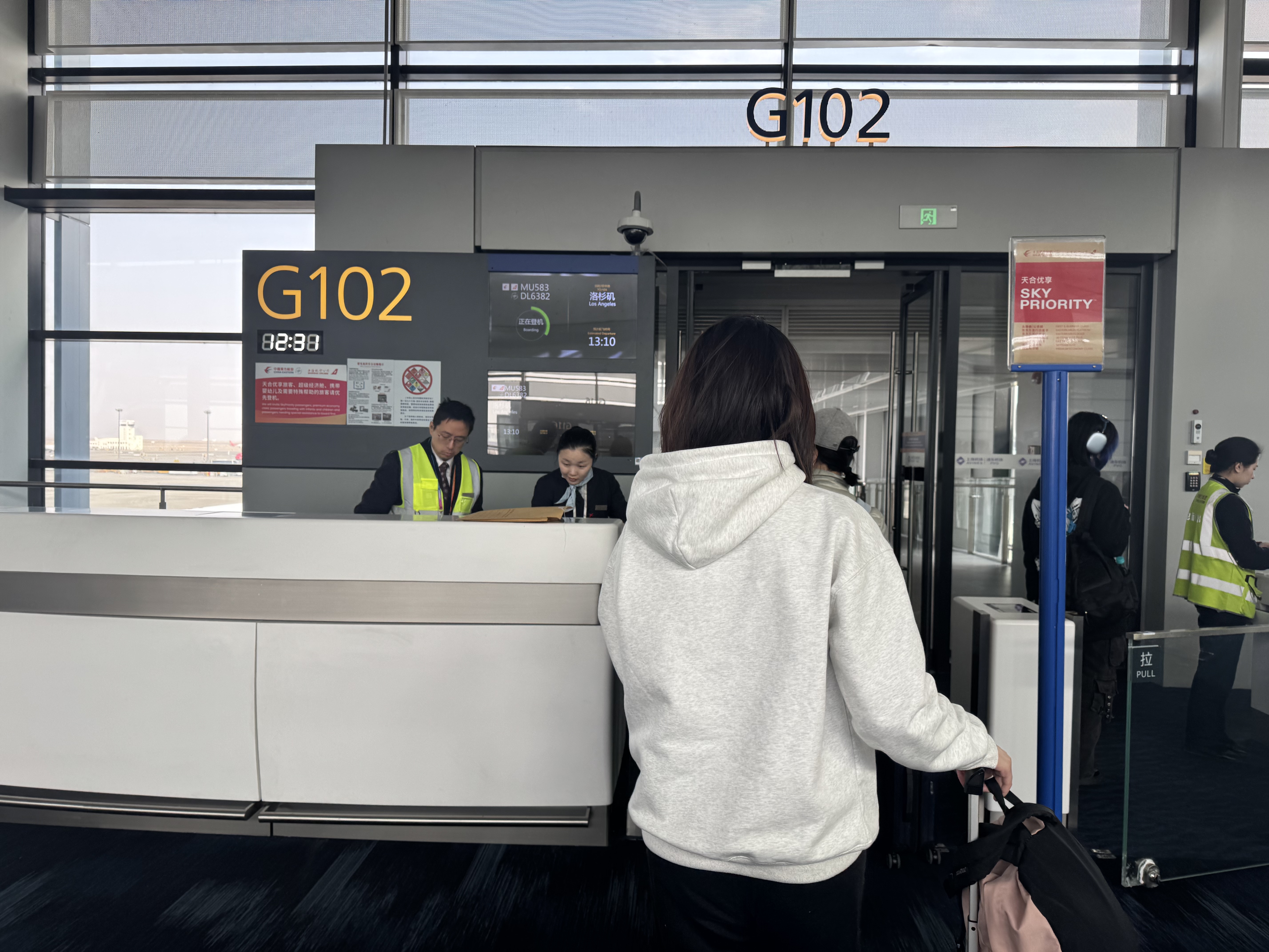 MU583  PVG- LAX Ϻֶ-ɼ գ2025׷