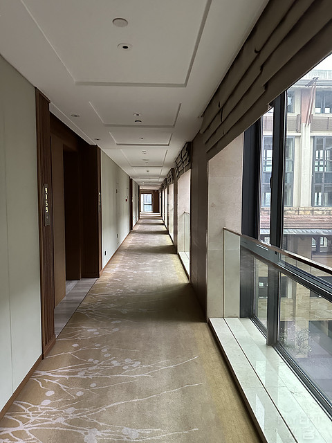 烟雨朦胧严西湖——武汉光谷希尔顿酒店