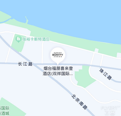 有海有雪的港城烟台海边酒店