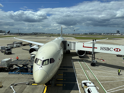 法航初体验 A350商务 LHR-CDG-HKG