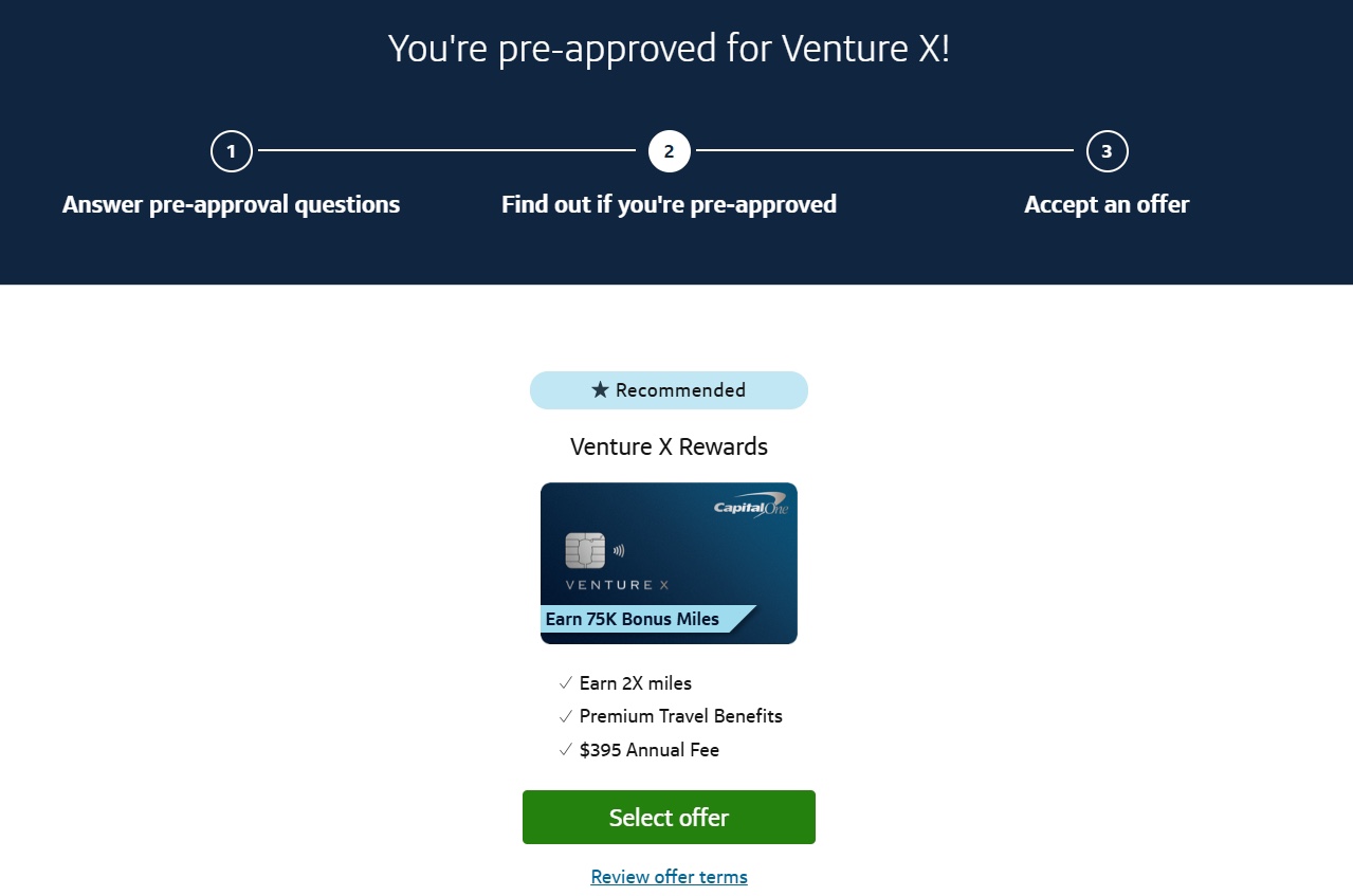 C1 Venture X Personal ¿