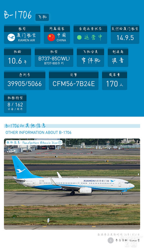『唯爱厦航沙茶面』厦门高崎-南京禄口MF8559飞行报告