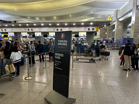 土耳其航空商务舱：开罗-伊斯坦布尔-曼彻斯特